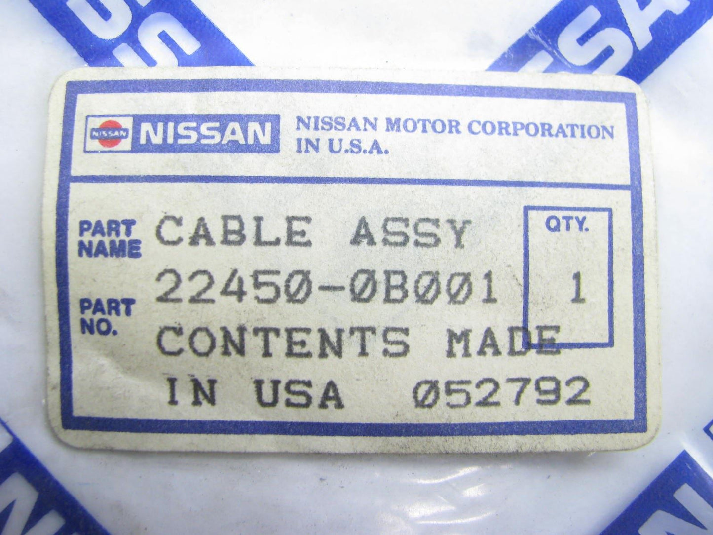New Genuine Ignition Coil To Distributor Cable Wire OEM For 1993-98 Nissan Quest