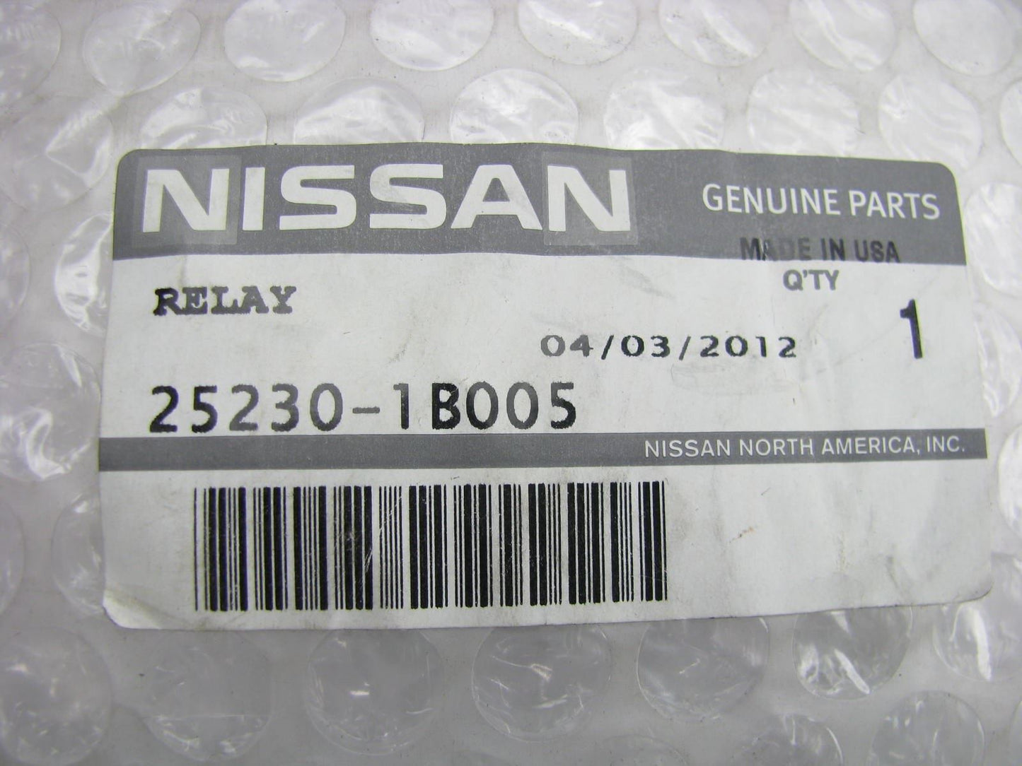 New Genuine HeadLamp Light Relay OEM For 1995-2003 Nissan Quest 252301B005