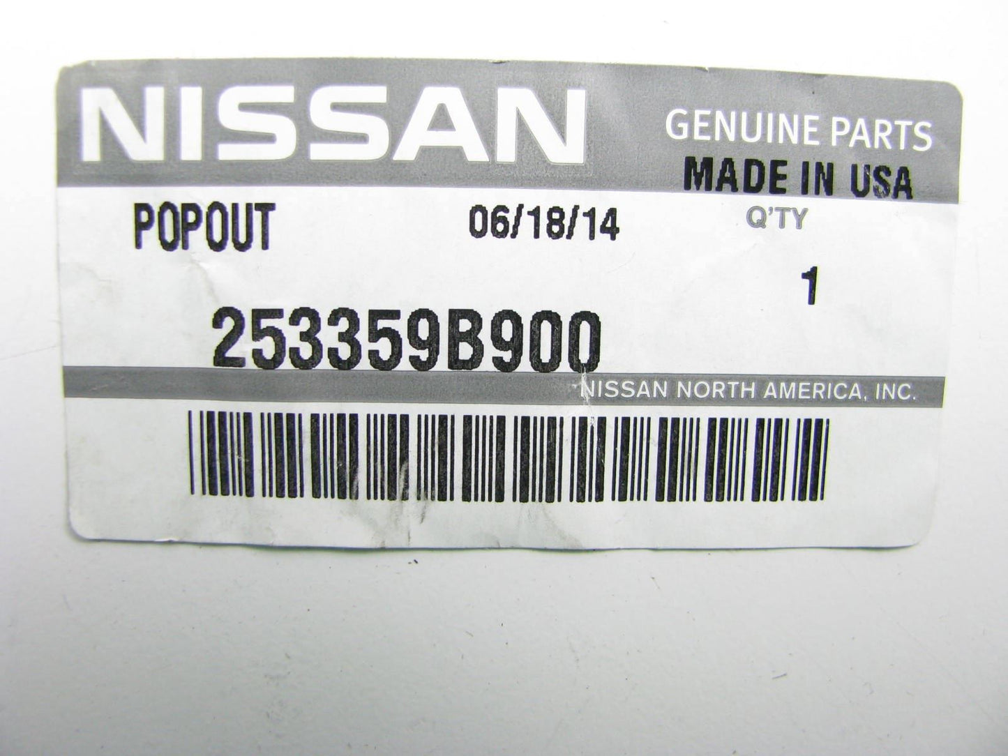 Cigarette Cigar Electric Lighter Knob OEM For 2005-2006 Nissan Altima 253359B900