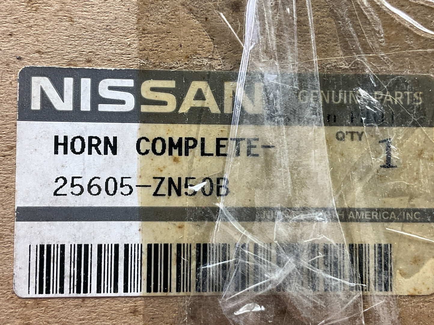 NEW OEM UCL254 UCH-253 Horn (LOW & HIGH Note) Horns For Nissan Altima 25605ZN50B