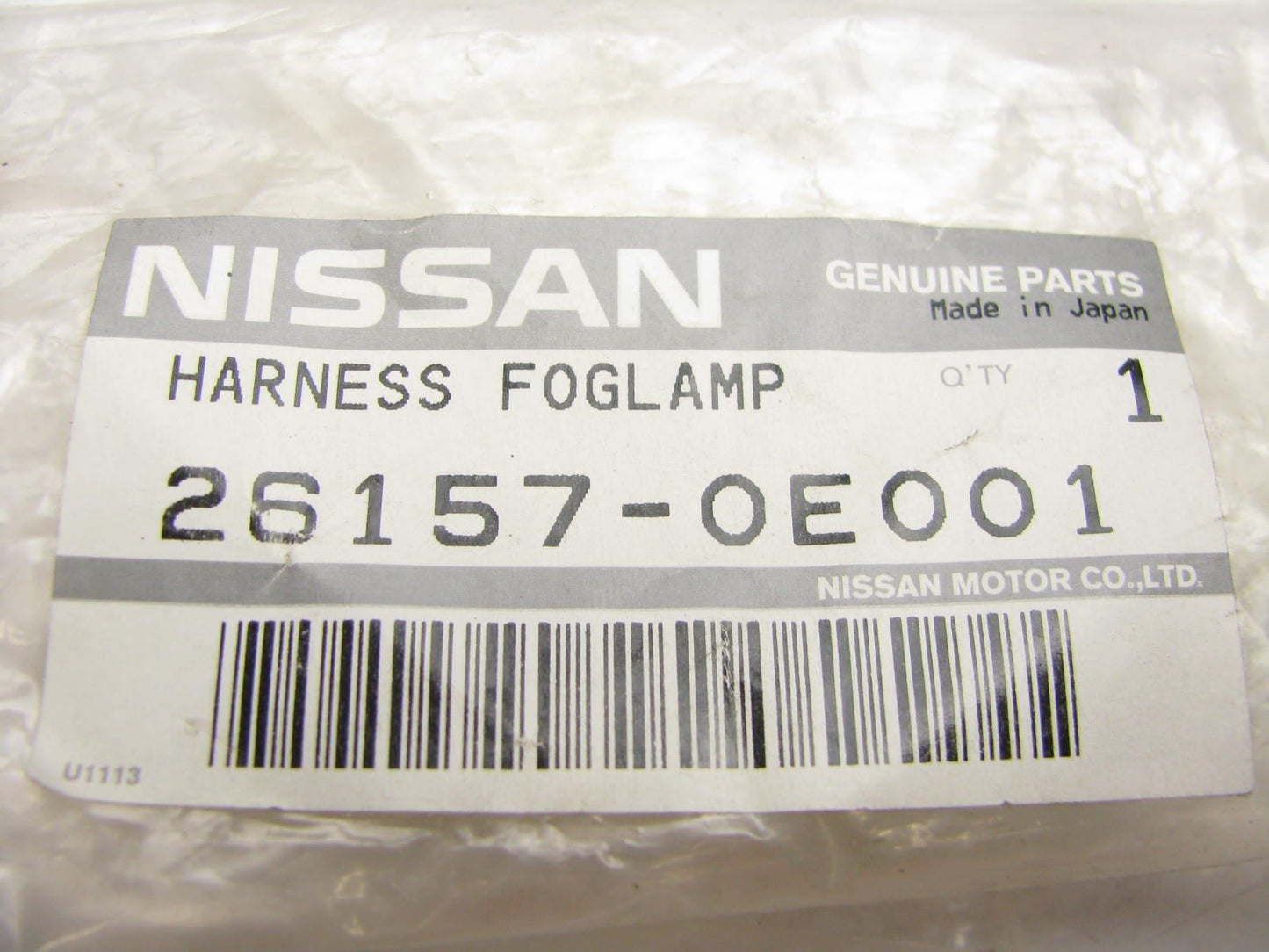 NEW GENUINE FRONT Fog Light Lamp Socket OEM For 1993-97 Nissan Altima 261570E001