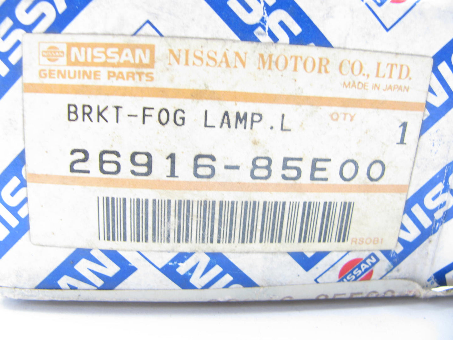 NEW - OEM 26916-85E00 Left Fog Light Lamp Bracket For 1989-1994 NIssan Maxima