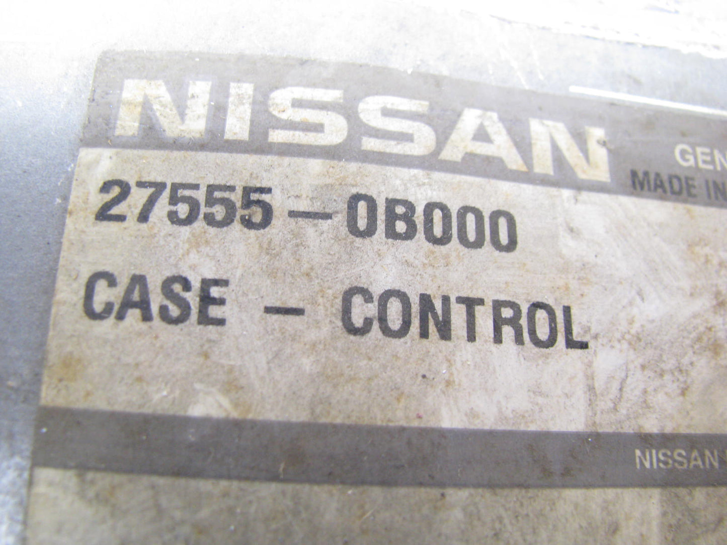 NEW - OEM 27555-0B000 HVAC Control Panel Face Plate For 1993-1995 Nissan Quest