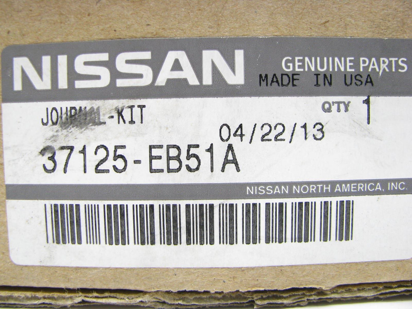 NEW GENUINE U-Joint Universal Joint OEM For Nissan 37125EB51A