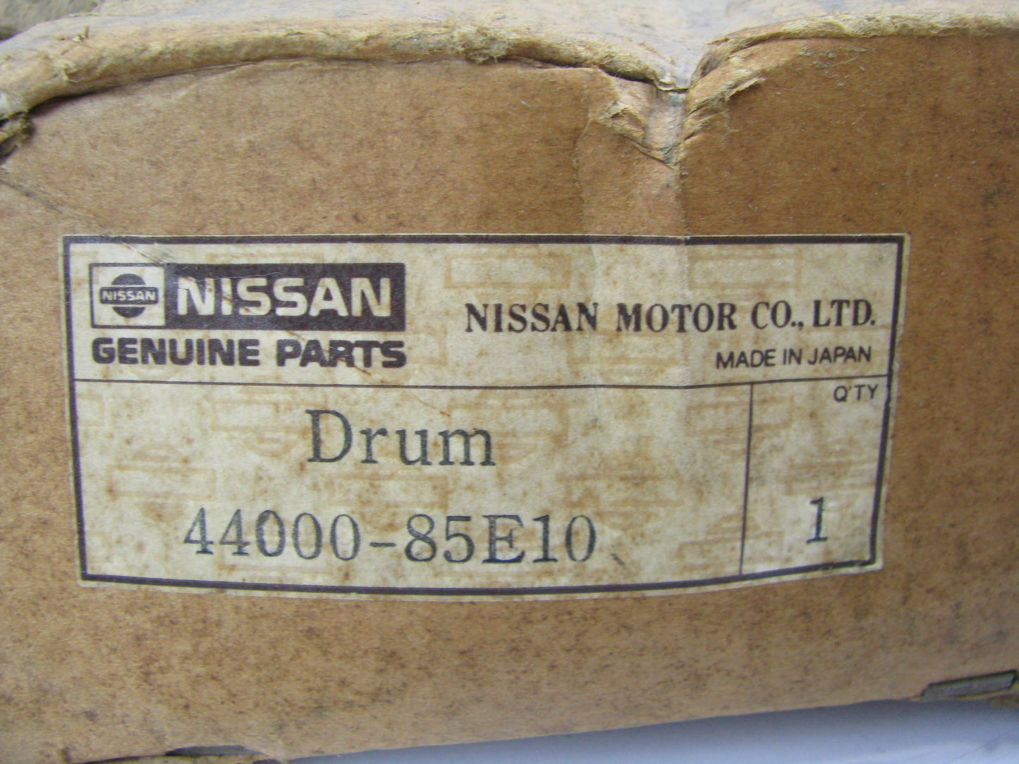 NEW - OEM 44000-85E10 Rear Right Brake Drum Assembly For 1989-1994 Nissan Maxima