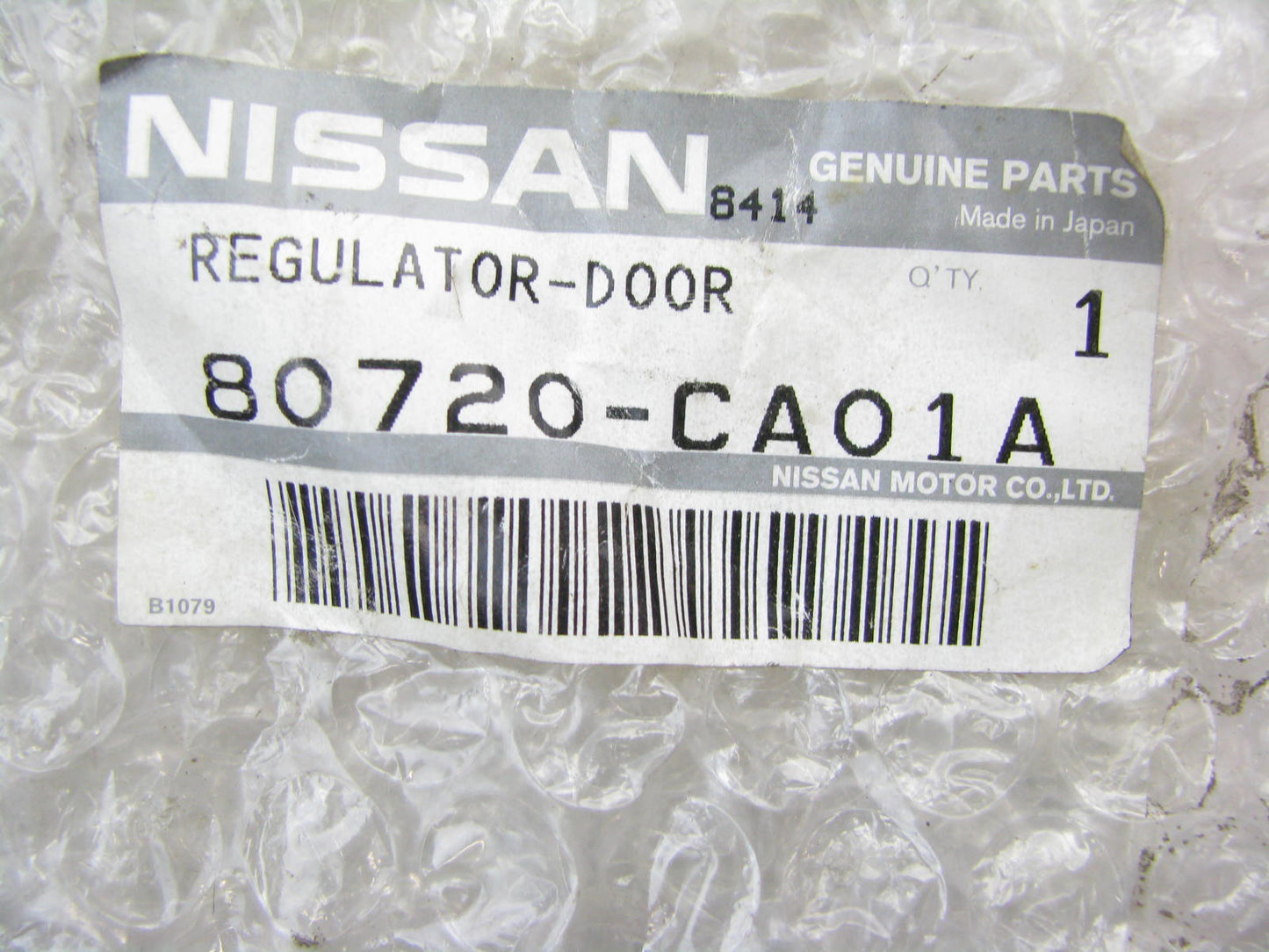 OEM 80720CA01A Front Right Power Window Regulator W/O Motor For 03-07 Murano