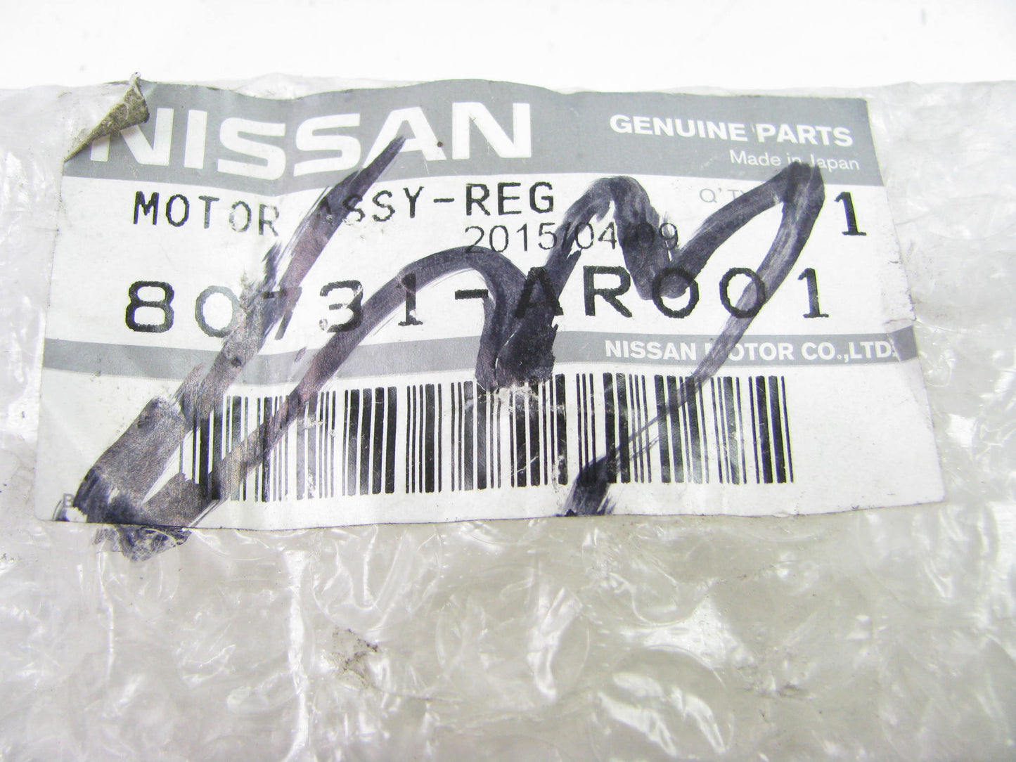 NEW - OEM 80731-AR001 Front Left Power Window Motor For 2002-2006 INFINITI Q45