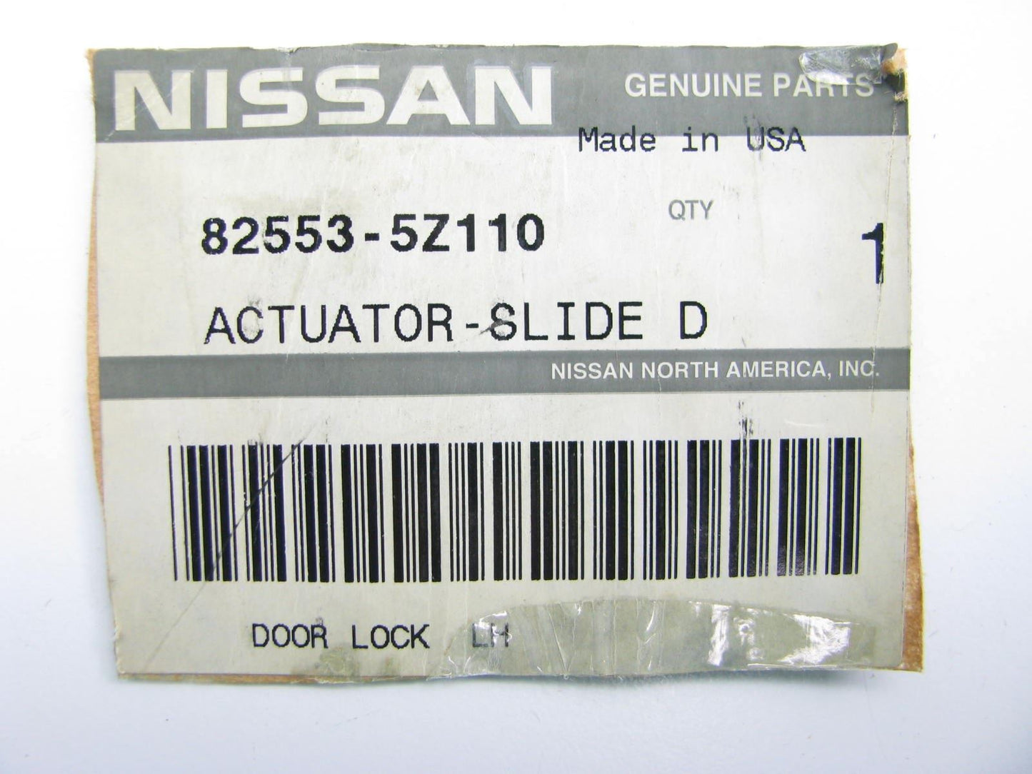 NEW GENUINE Left Sliding Door Slide Actuator Lock OEM For 2007-2009 Nissan Quest