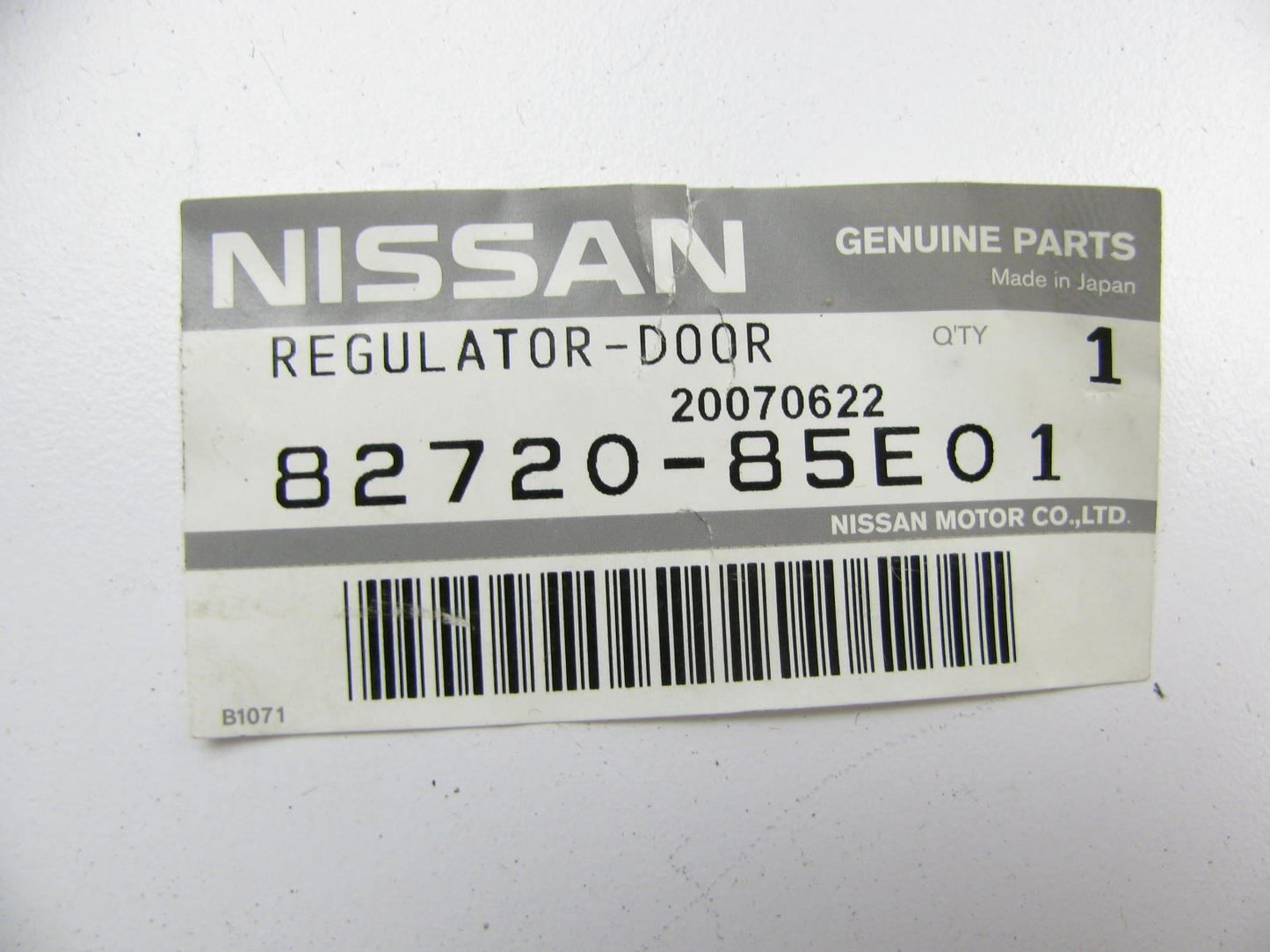 NEW GENUINE Rear Right Passengers Window Regulator OEM For 1989-94 Nissan Maxima