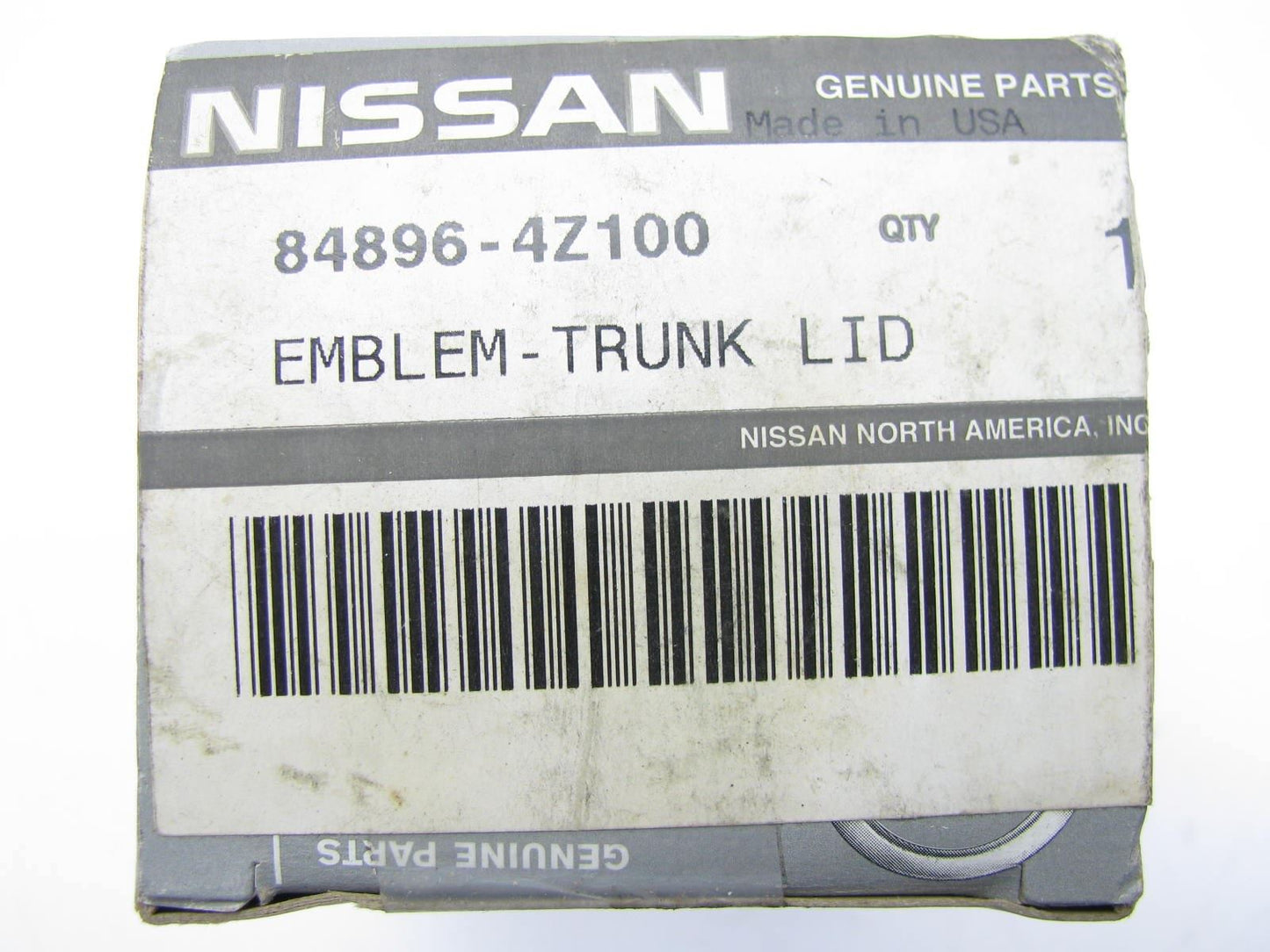 NEW Rear Trunk ''CA'' Badge Logo Emblem 84896-4Z100 OEM For 2000-03 Sentra 1.8L CA