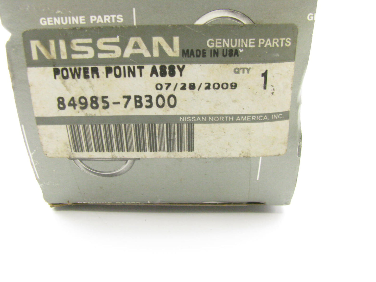 NEW GENUINE Power Socket Outlet Trim Bezel OEM For 99-01 Nissan Quest 849857B300