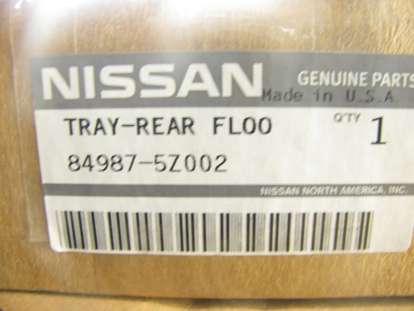 New Genuine Left Side Panel Lower Tray Cover Trim For 2004-2007 Nissan Quest
