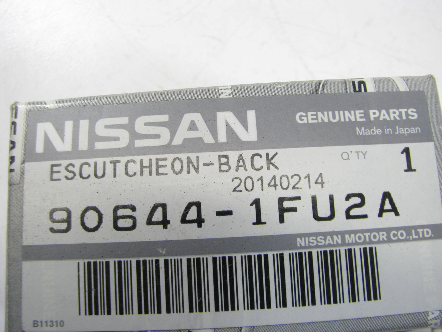 NEW - OEM GENUINE REAR Exterior Back Door Handle Cover Cap For 12-14 Nissan Cube