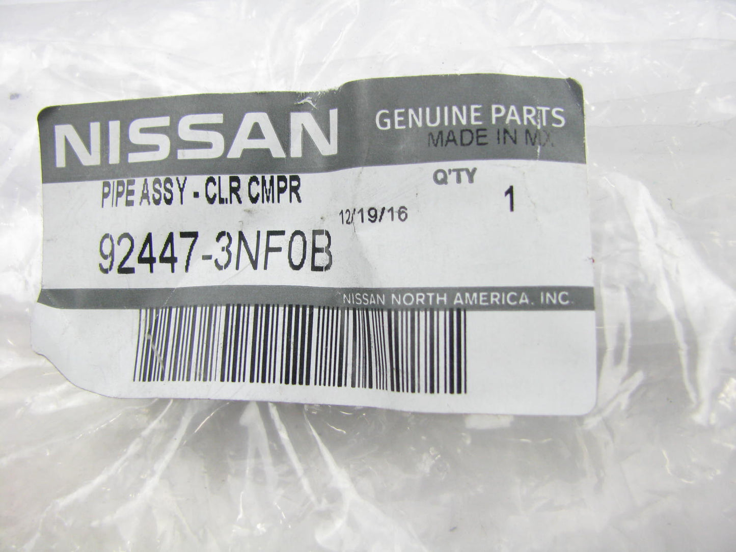 NEW GENUINE Compressor To Condenser A/C Line OEM For 2013-17 Nissan Leaf