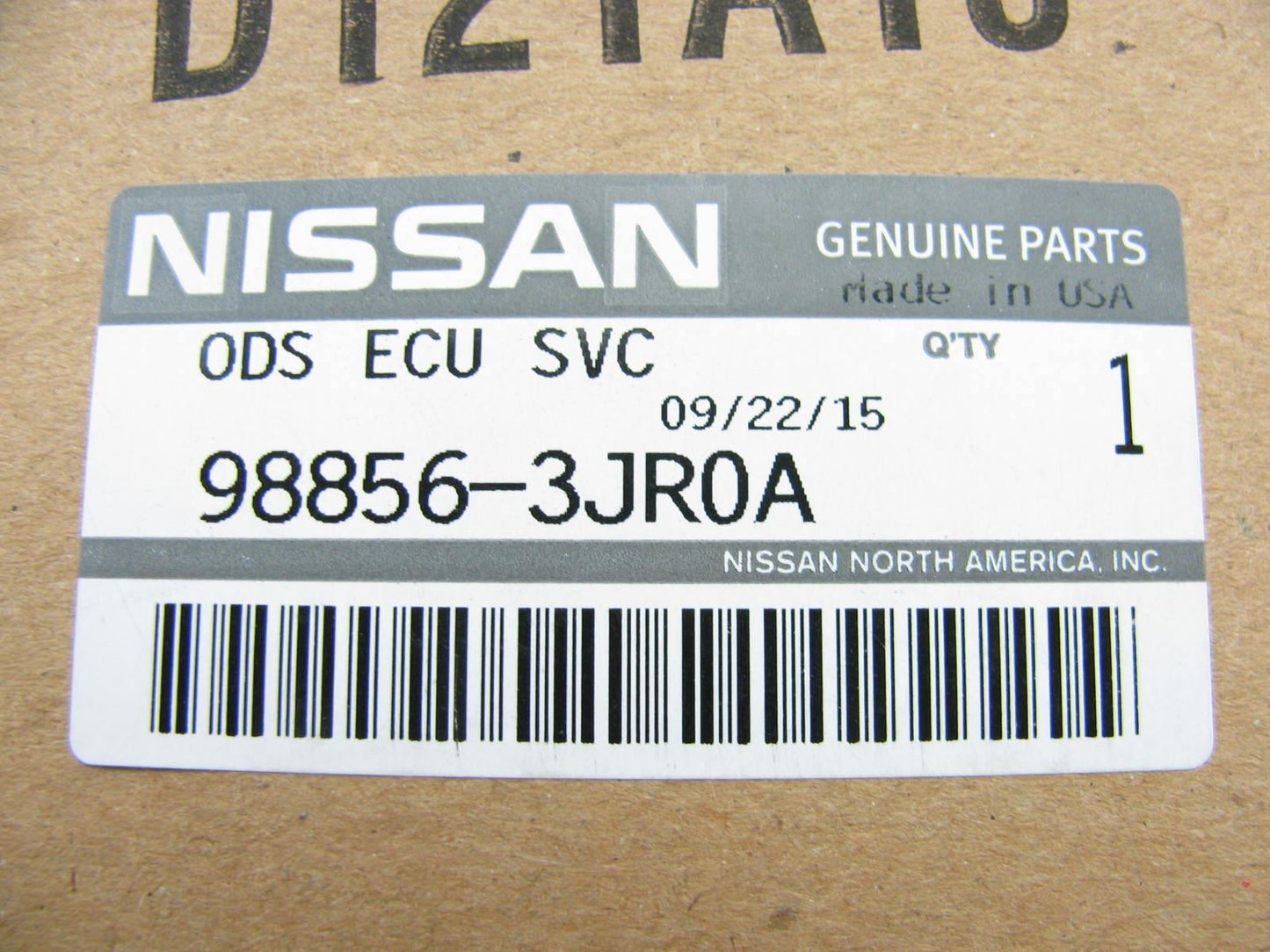 SRS Seat Sensor Mat Occupant Module OEM For 2013 Infiniti JX35 988563JR0A