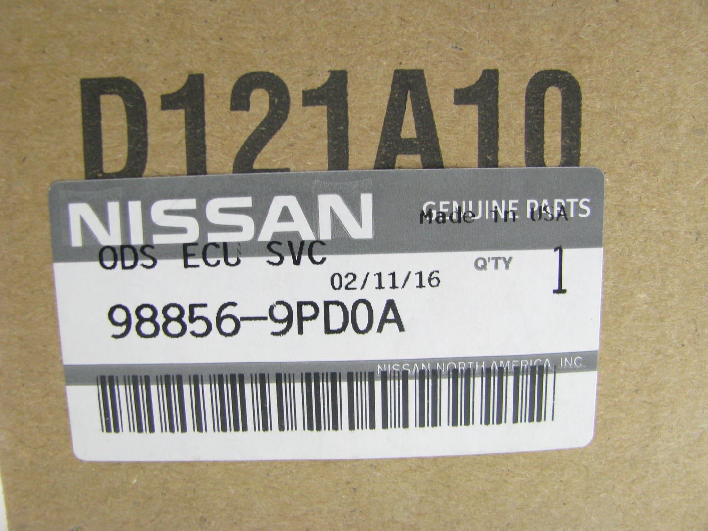 Right Passengers SRS Control Module Occupant Sensor OEM For 15-16 Pathfinder