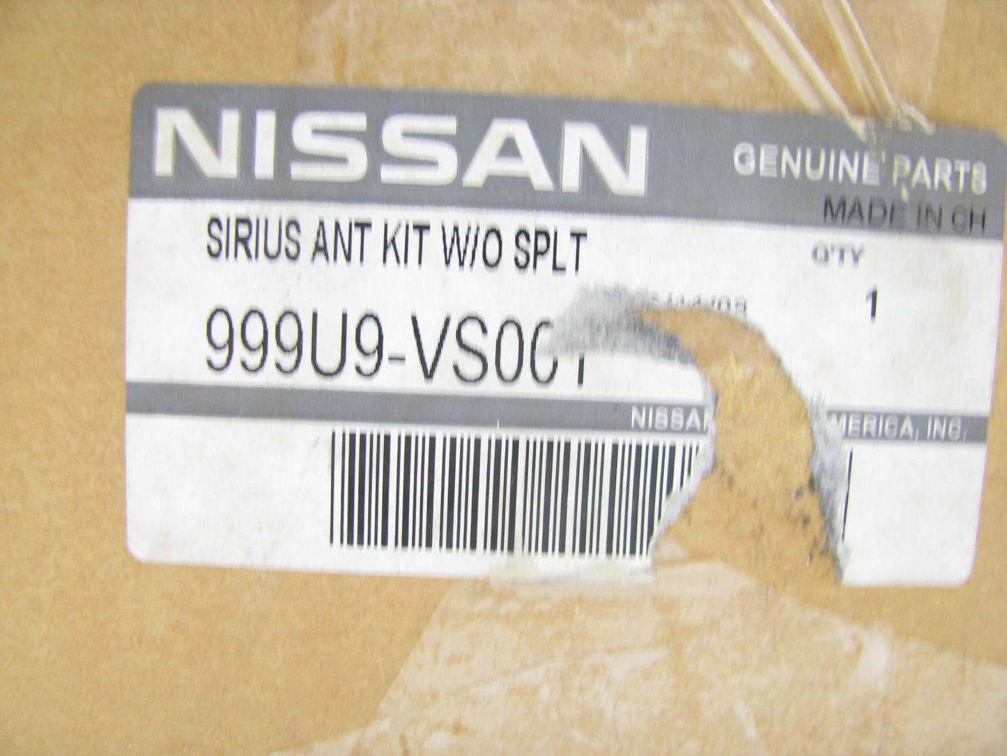 NEW - OEM 999U9-VS001 Sirus Satellite Antenna For 2007-10 Nissan Altima Maxima