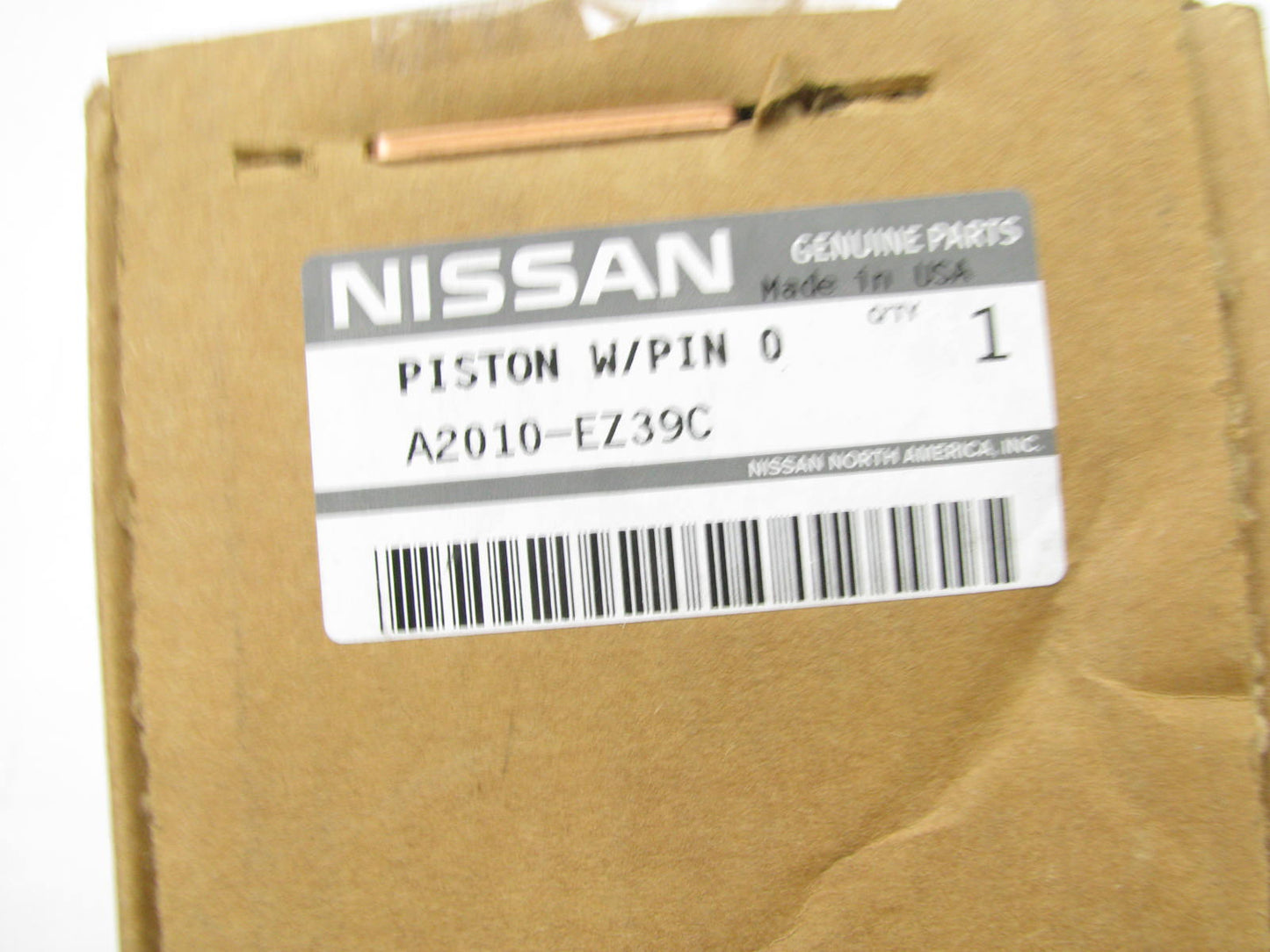 NEW A2010EZ39C RIGHT BANK ENGINE Piston O/S .20 OEM For 19-21 NISSAN VK56 5.6L