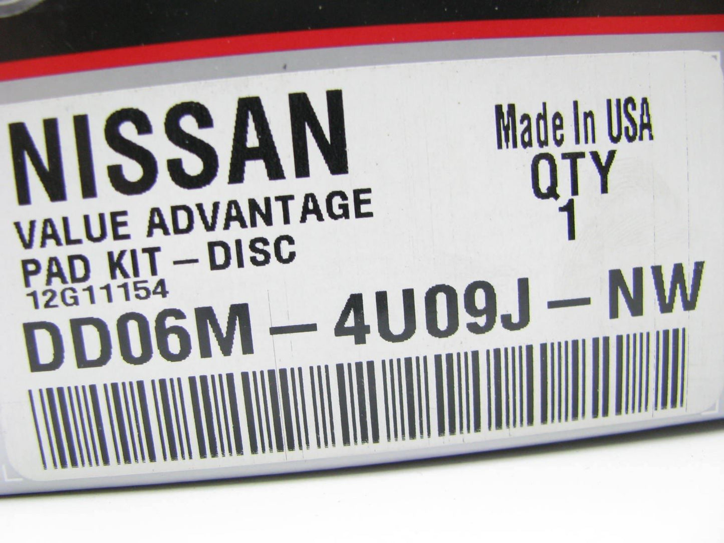 NEW OEM Value Advantage REAR Brake Pads For 02-06 Nissan Sentra, 00-03 Maxima
