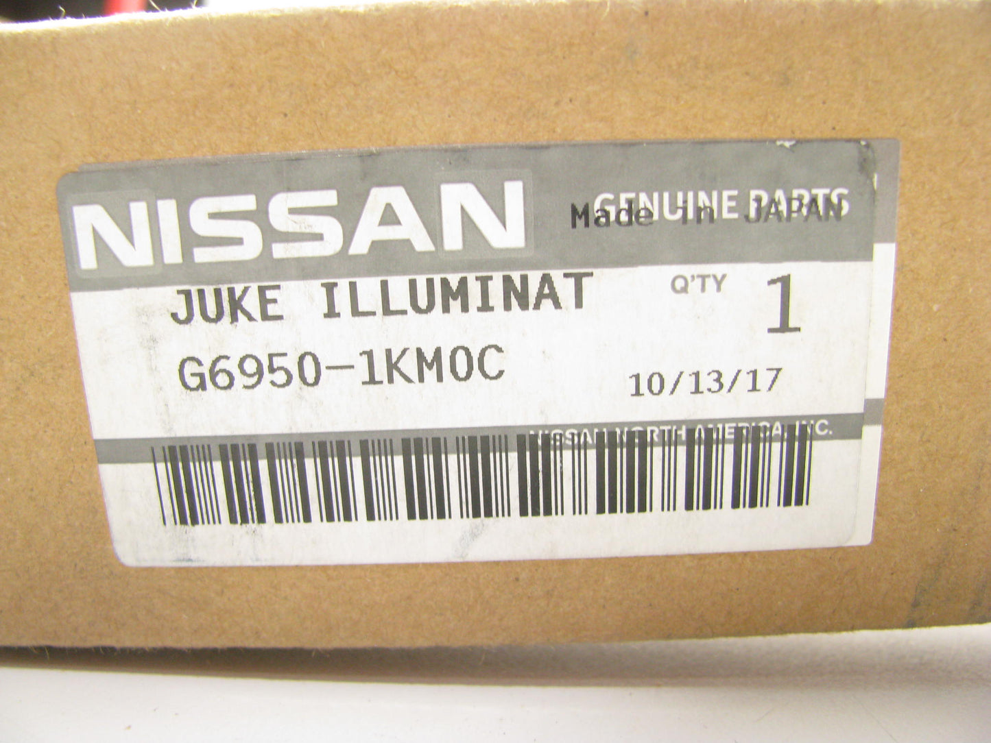 NEW OEM STAINLESS ILLUMINATED KICK PLATES G6950-1KM0C For 2012-2016 NISSAN JUKE