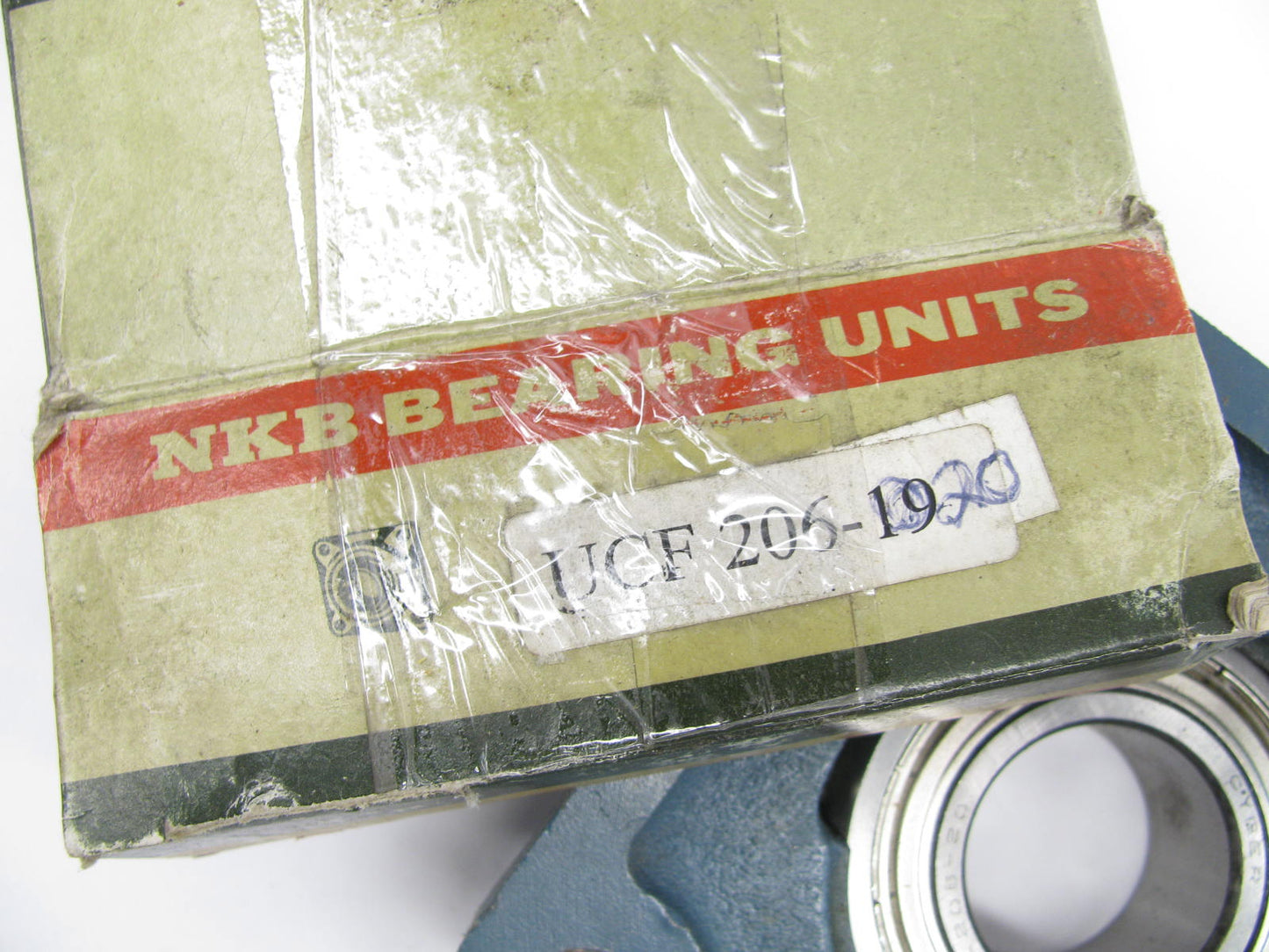 NKB UCF206-20 Square Flange Mount Bearing 1-1/4'' Bore 4 Bolt 3.25'' Centers