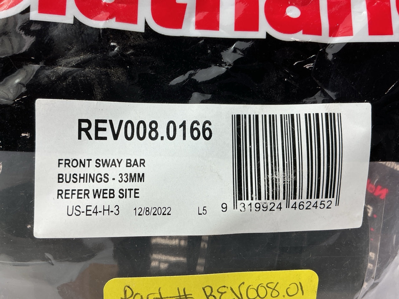 OPEN BAG Nolathane REV008.0166 Sway Bar Mount Bushings For 87-99 Dakota Pickup