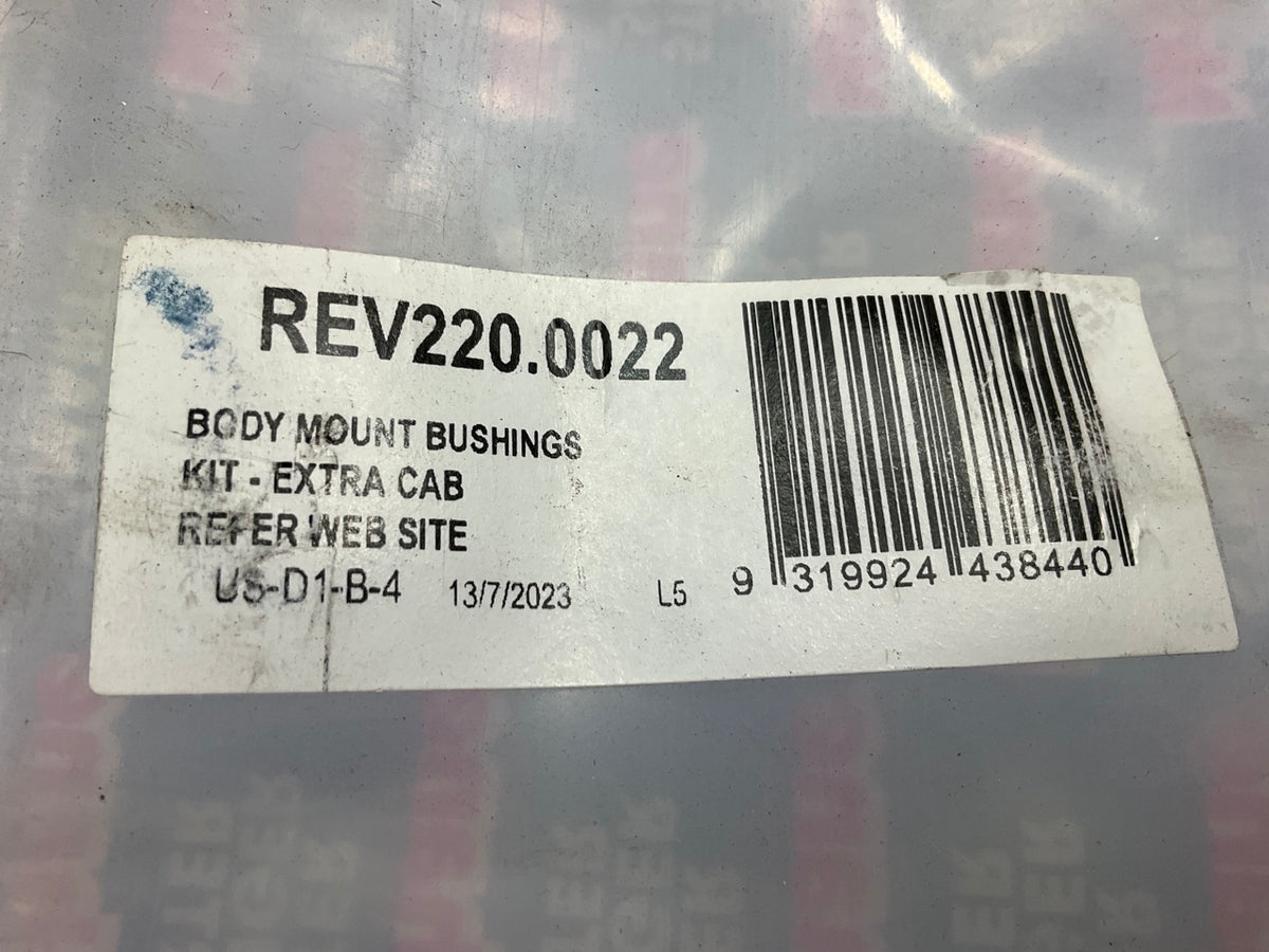 Nolathane REV220.0022 Body Mount Bushings Kit - Extra Cab