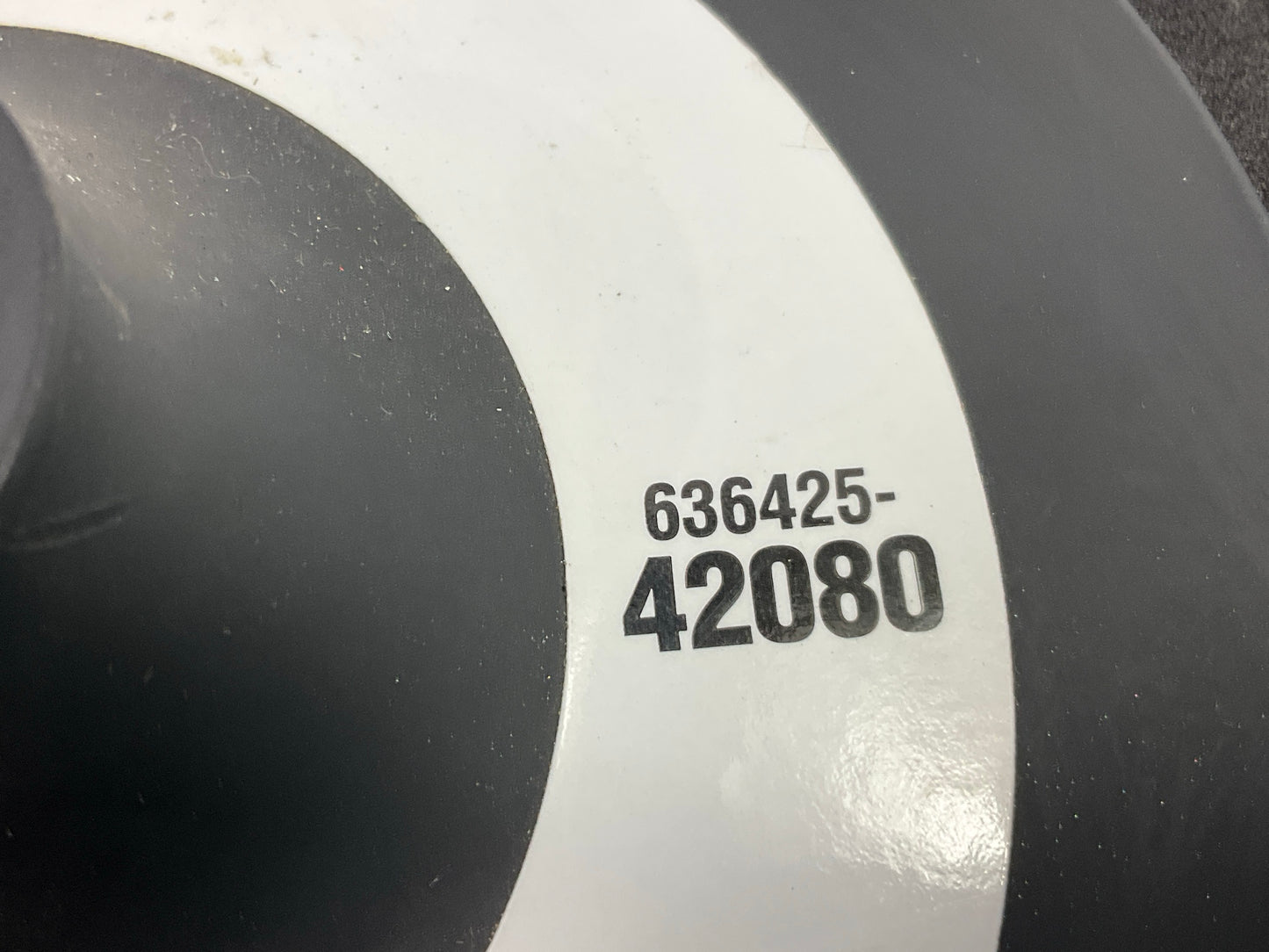 Norton 42080 8'' NorGrip Back-Up Pad 5/8''-11 For 8'' Wool Buffing Pad Bonnet