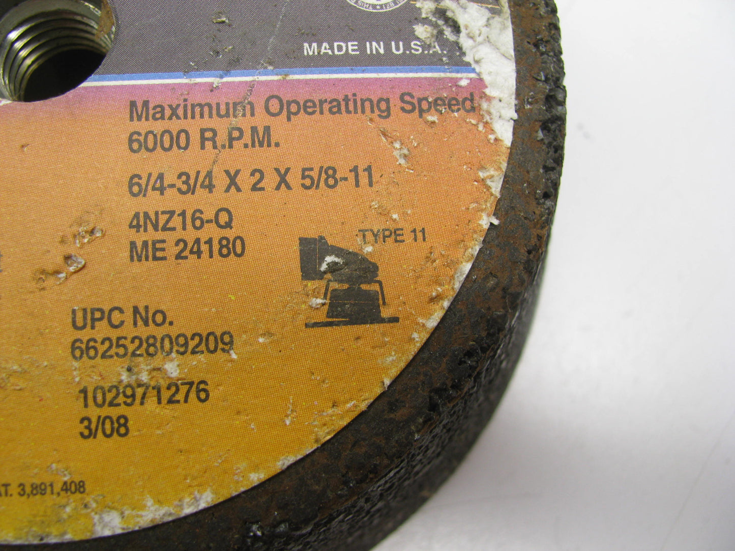 Norton 4NZ16-Q RB Type 11 Flaring Cup Grinding Wheel