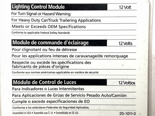 Novita LM487 Hazard Warning Flasher