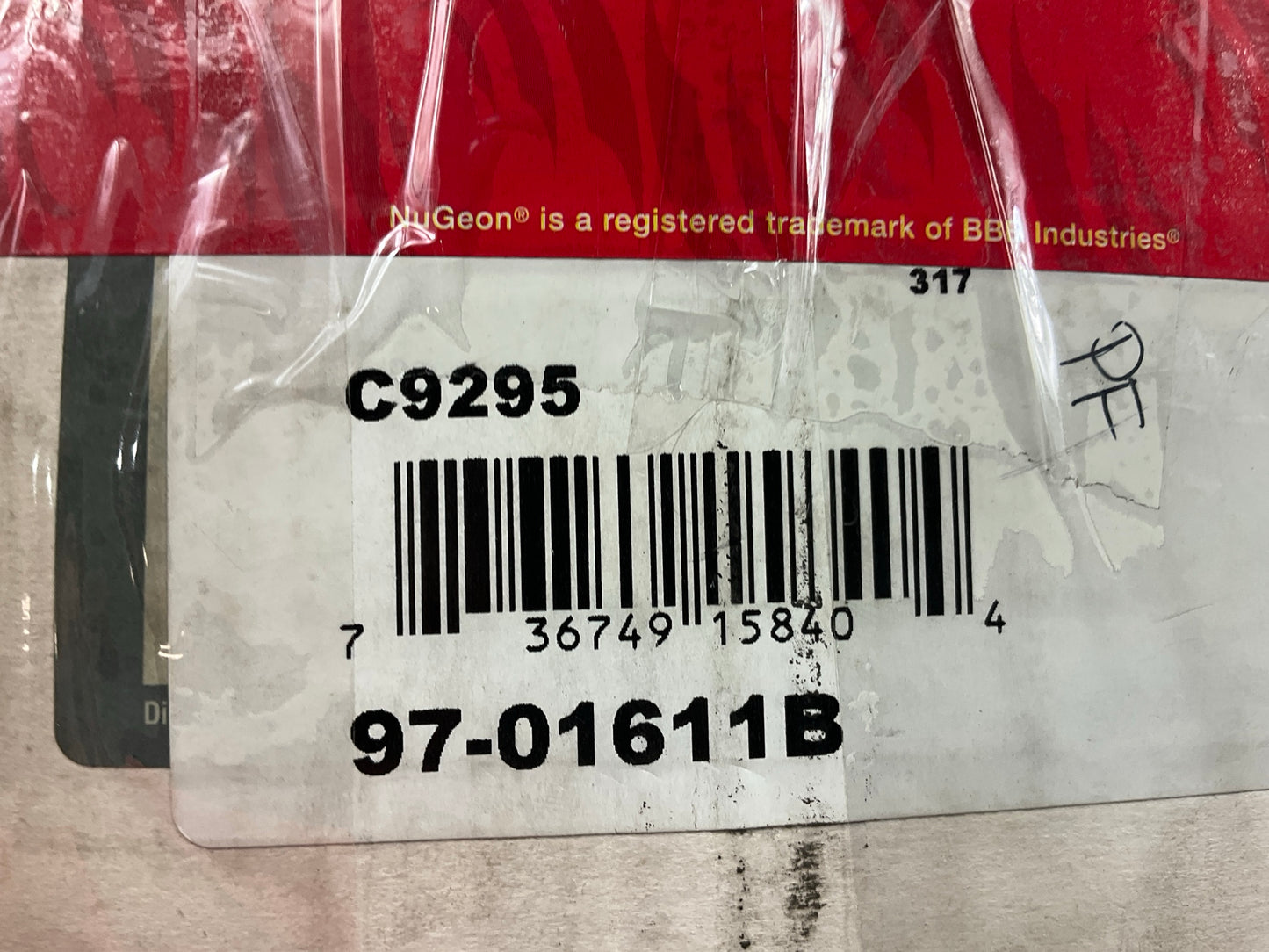 NO HARDWARE - REMAN. Nugeon 97-01611B Front Left Brake Caliper
