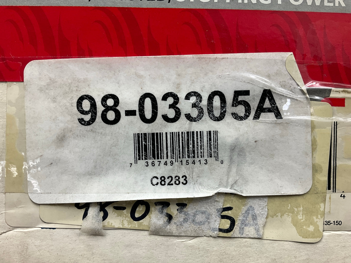 NO HARDWARE - REMAN. Nugeon 98-03305A Front Left Brake Caliper