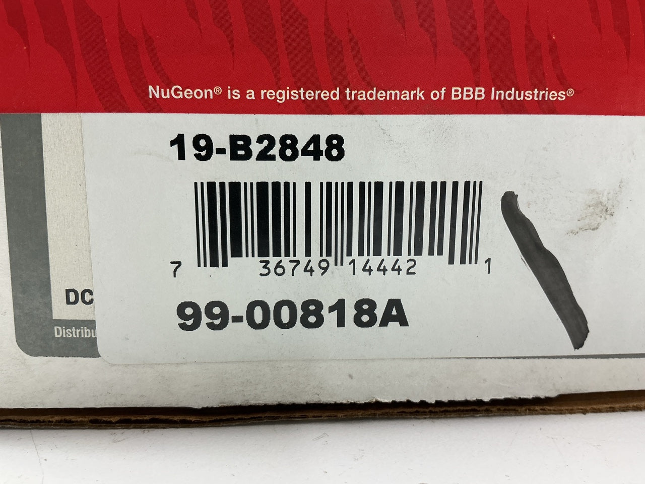 NO HARDWARE - REMAN. Nugeon 99-00818A Front Left Drivers Side Disc Brake Caliper