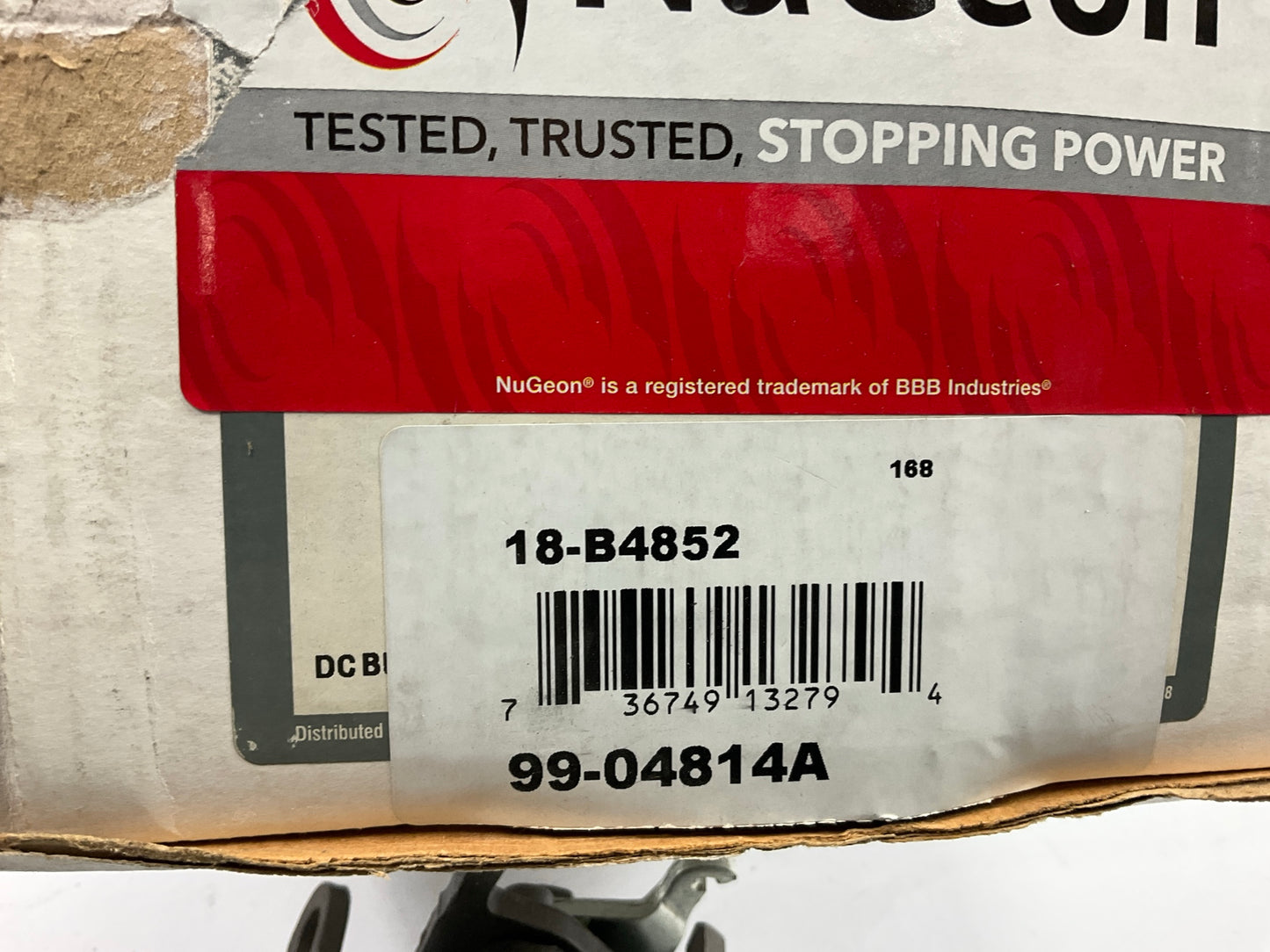 MISSING BRACKET SPRING REMAN. Nugeon 99-04814A Rear Left Brake Caliper