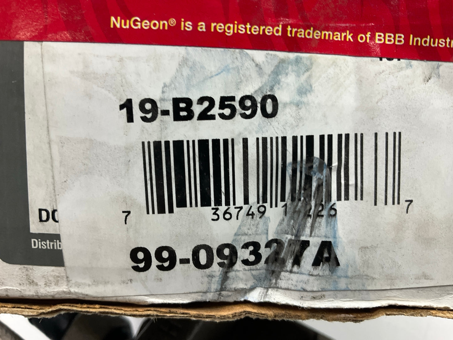 REMAN. Nugeon 99-09327A Front Left Brake Caliper