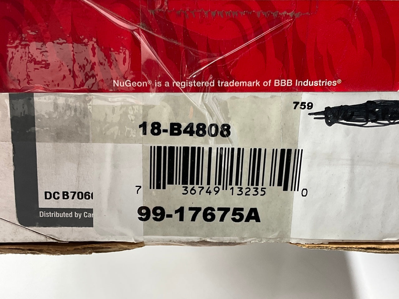 REMAN. Nugeon 99-17675A Front Left Brake Caliper