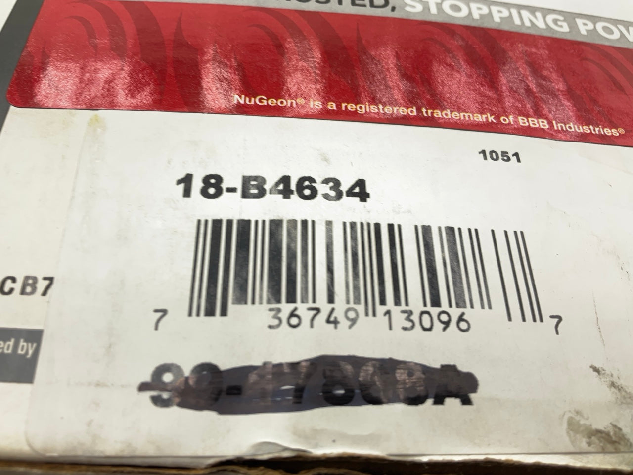 REMAN. Nugeon 99-17868A Front Right Passenger Side Disc Brake Caliper