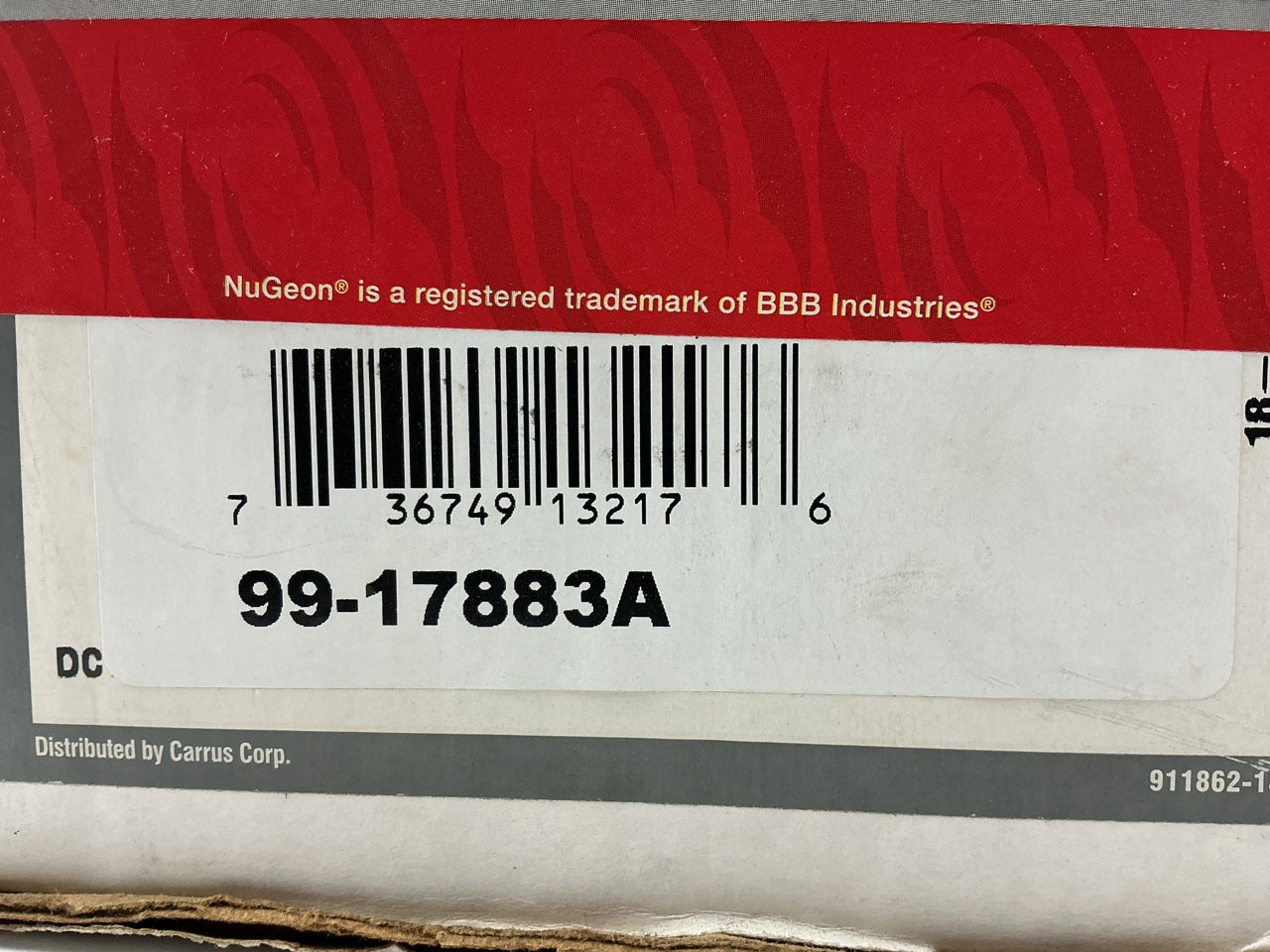 REMAN. Nugeon 99-17883A Front Right Passenger Side Disc Brake Caliper
