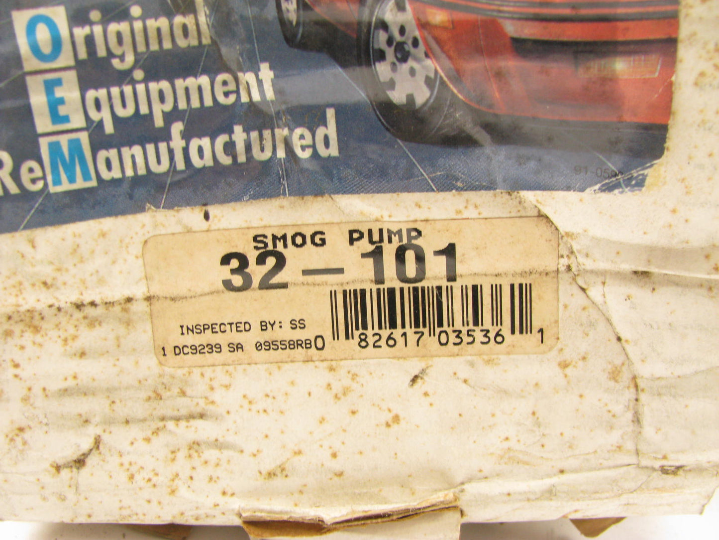 Oem Remanufacturing 32-101 Secondary Air Injection Smog Pump