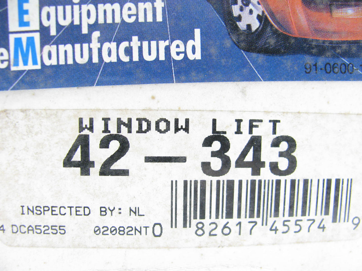 OEM Remanufacturing 42-343 Power Window Lift Motor - Right Passengers Side