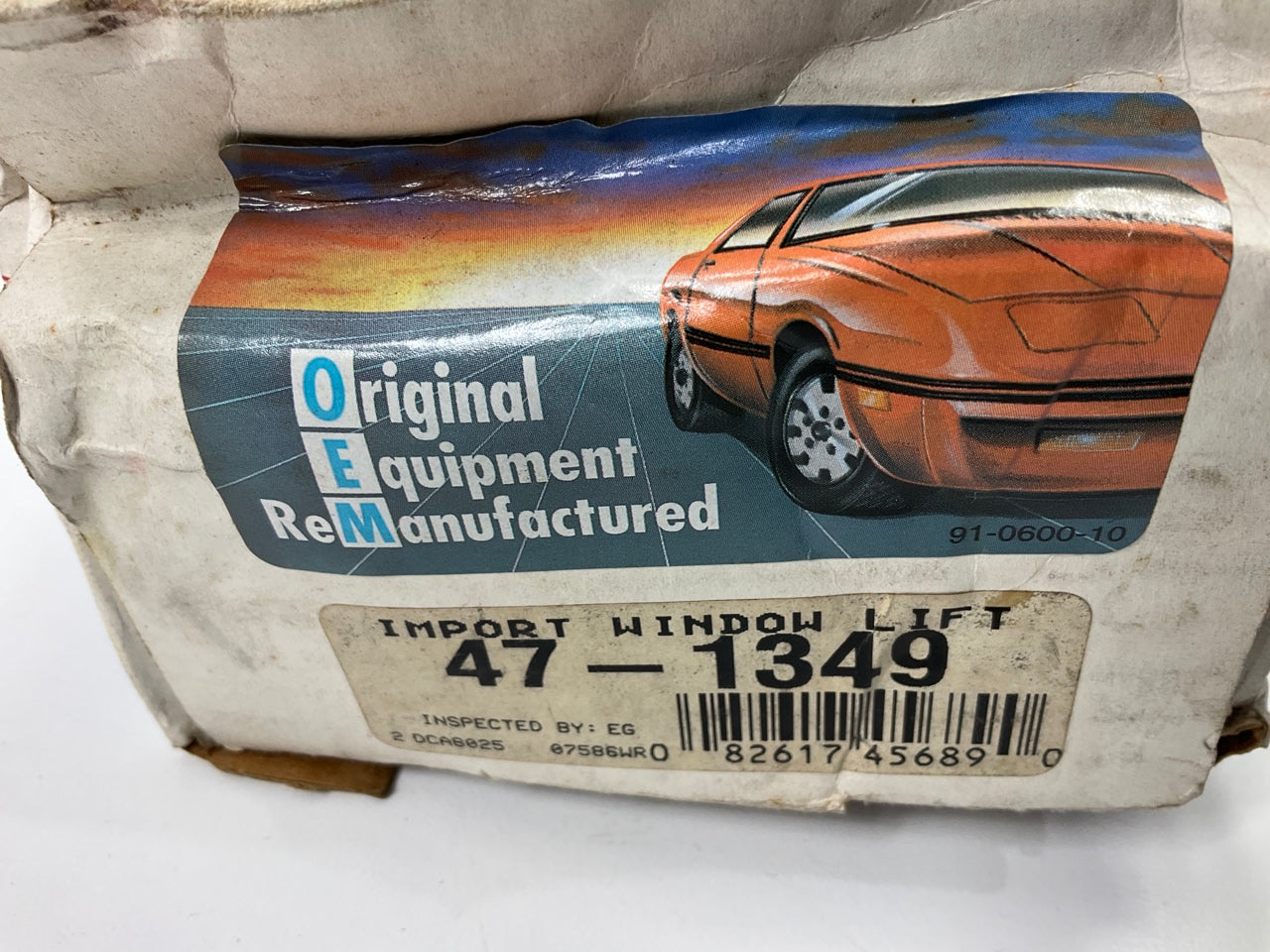 REMAN. OEM Remanufacturing 47-1349 FRONT LEFT Power Window Motor