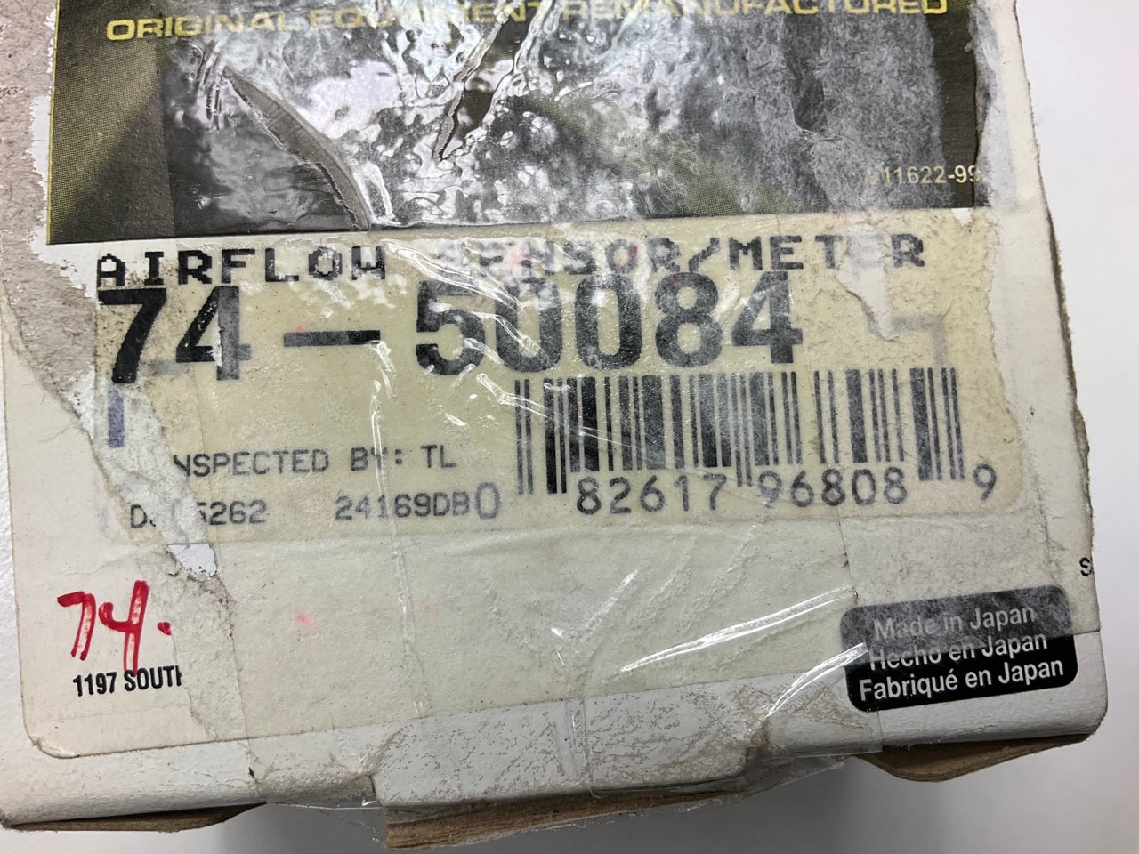 Oem Remanufacturing 74-50084 REMAN MAF Mass Air Flow Sensor
