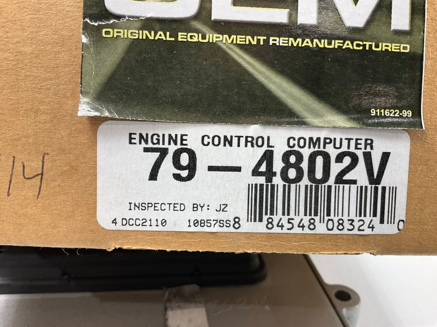 FLASH PROGRAMMING REQUIRED - REMAN. Oem Reman 79-4802V Engine Computer ECM