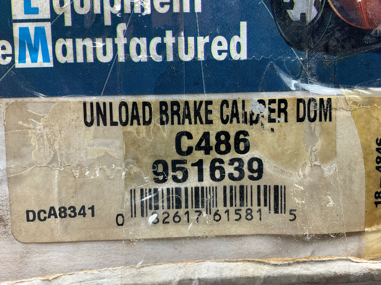 OEM Remanufacturing C486 Reman Front Left Brake Caliper 2002-2004 Ford Focus