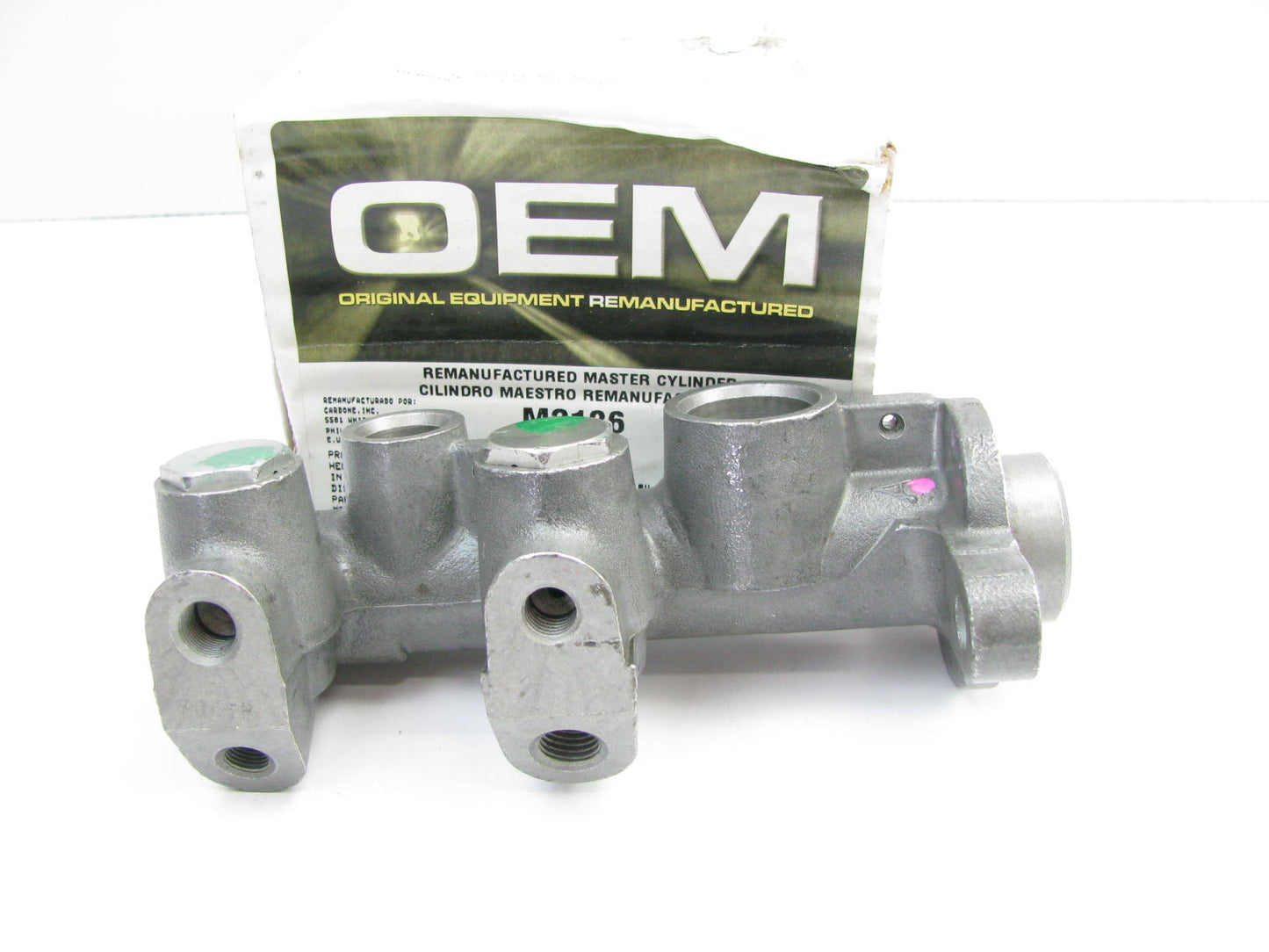 Oem Remanufacturing M2186 Reman Brake Master Cylinder WITHOUT Reservoir