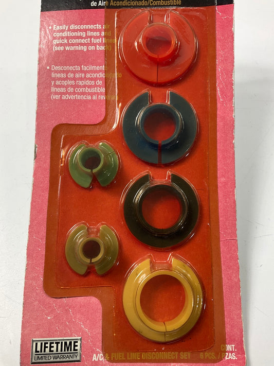 Oem Tools 25052 Air Conditioning Fuel Line Disconnect Tool Set, 6 Pieces
