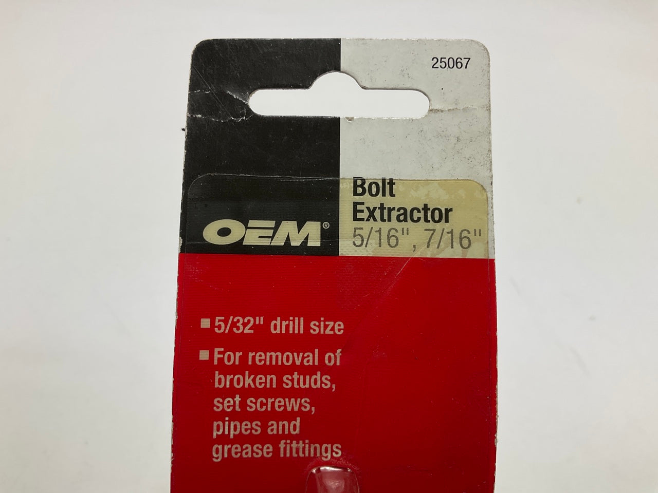 Oem Tools 25067 Bolt Extractor 5/16'', 7/16'' - Uses 5/32'' Drill Bit Size