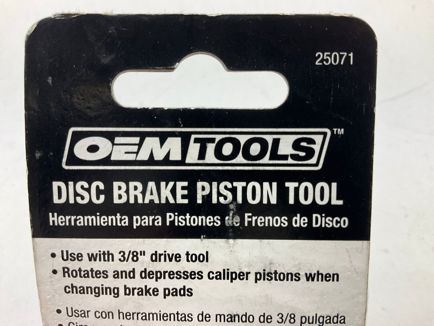 OEM Tools 25071 Rear Disc Brake Piston Tool