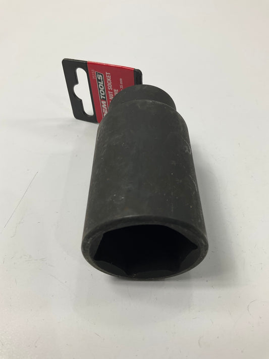 OEM Tools 25153 1/2 Inch Drive 6 Pt. Axle Nut Socket (35mm)