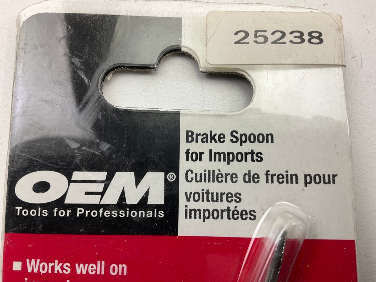 OEM Tools 25238 Brake Spoon Tool For Imports
